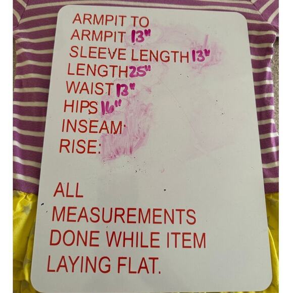 Mini Boden Girls Dress Size 6 7 Purple Yellow Stripe Ruffle Play Star Preppy - Picture 3 of 8